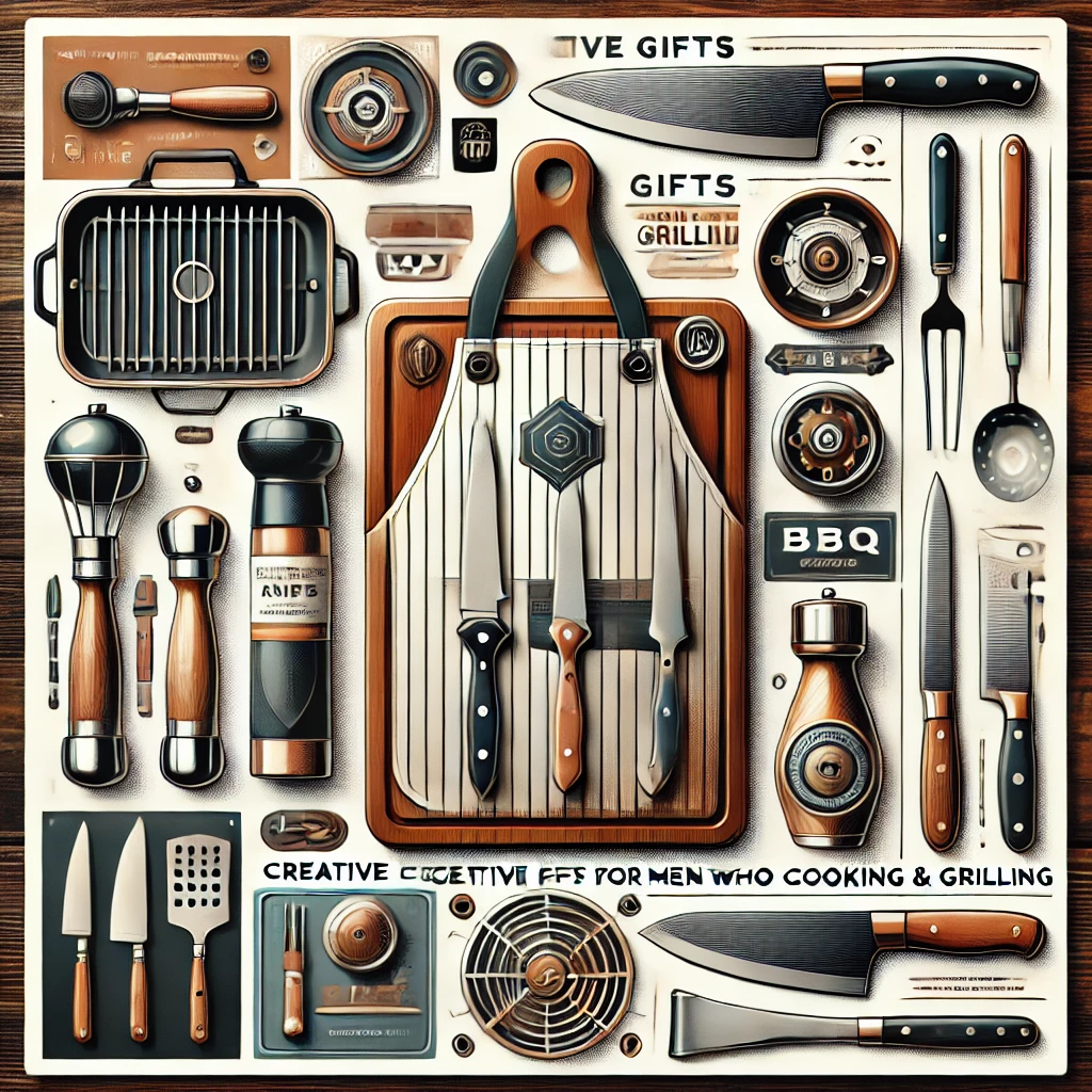 Creative gifts for men who enjoy cooking and grilling