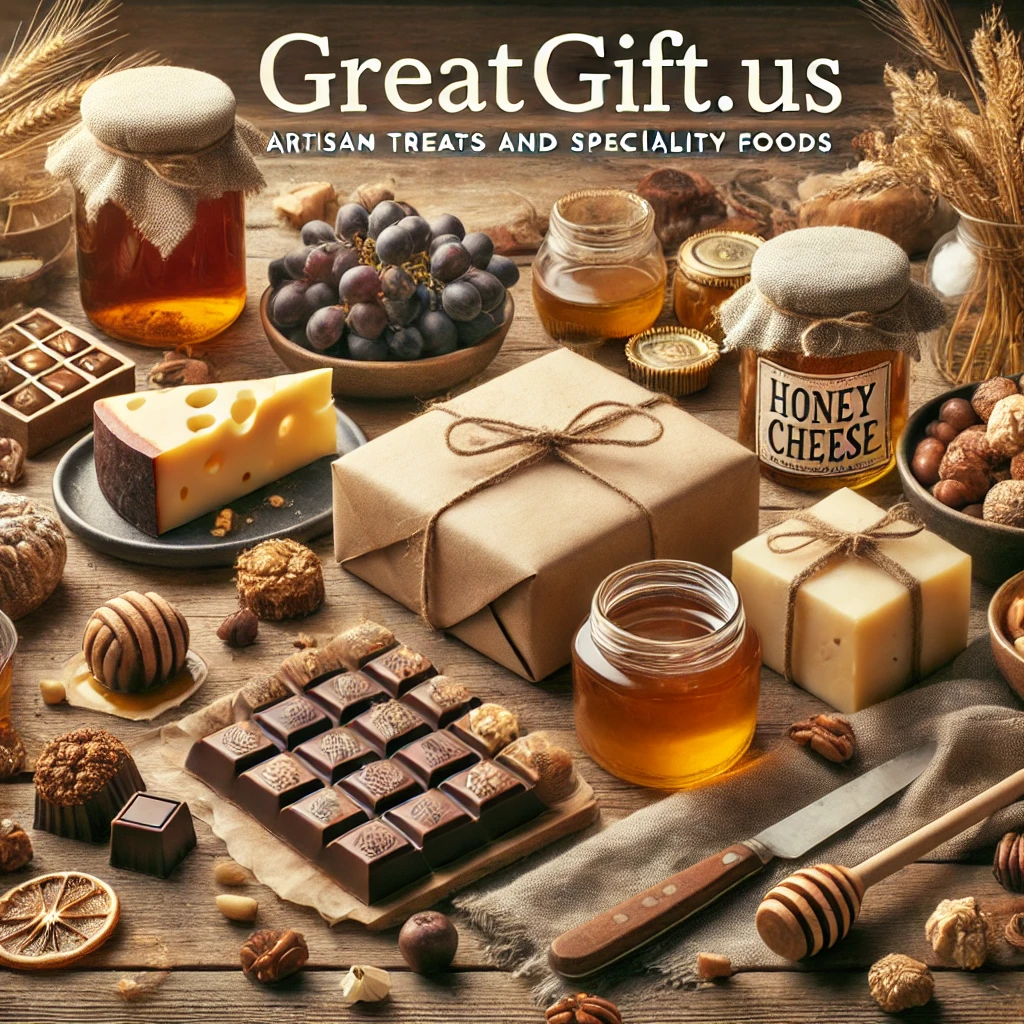 Gift idea - Artisan Treats and Specialty Foods for food lover