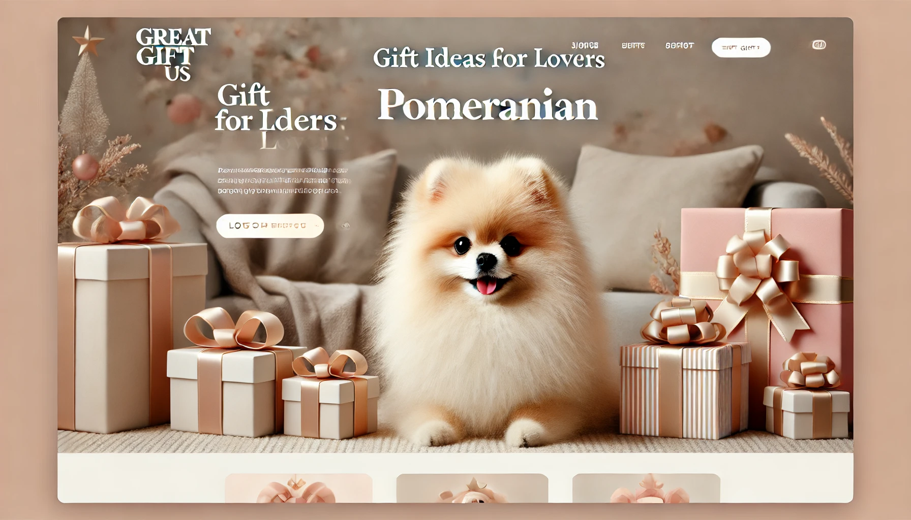 Gifts ideas for Dog Lovers: Pomeranian