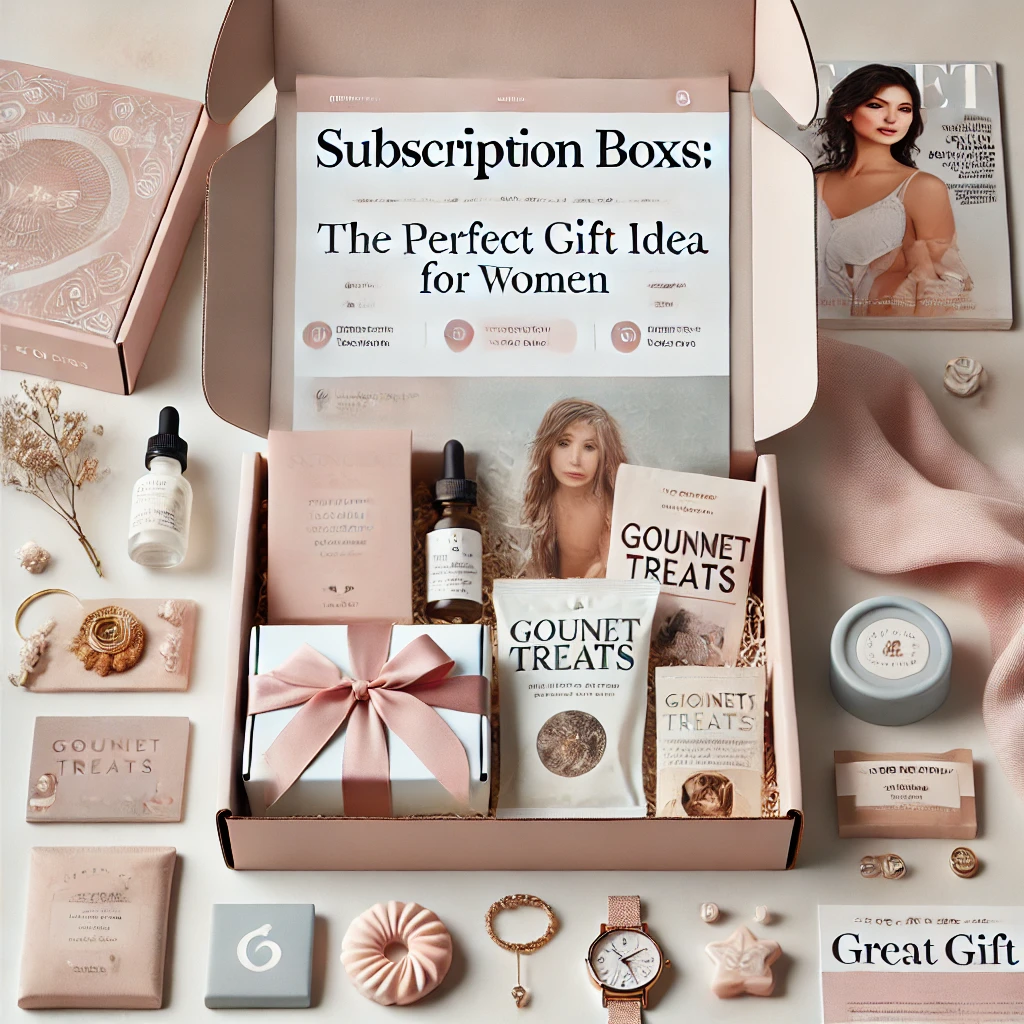 Subscription Boxes as Gift ideas for women