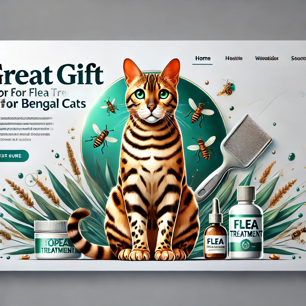 Flea Treatments for Bengal Cats