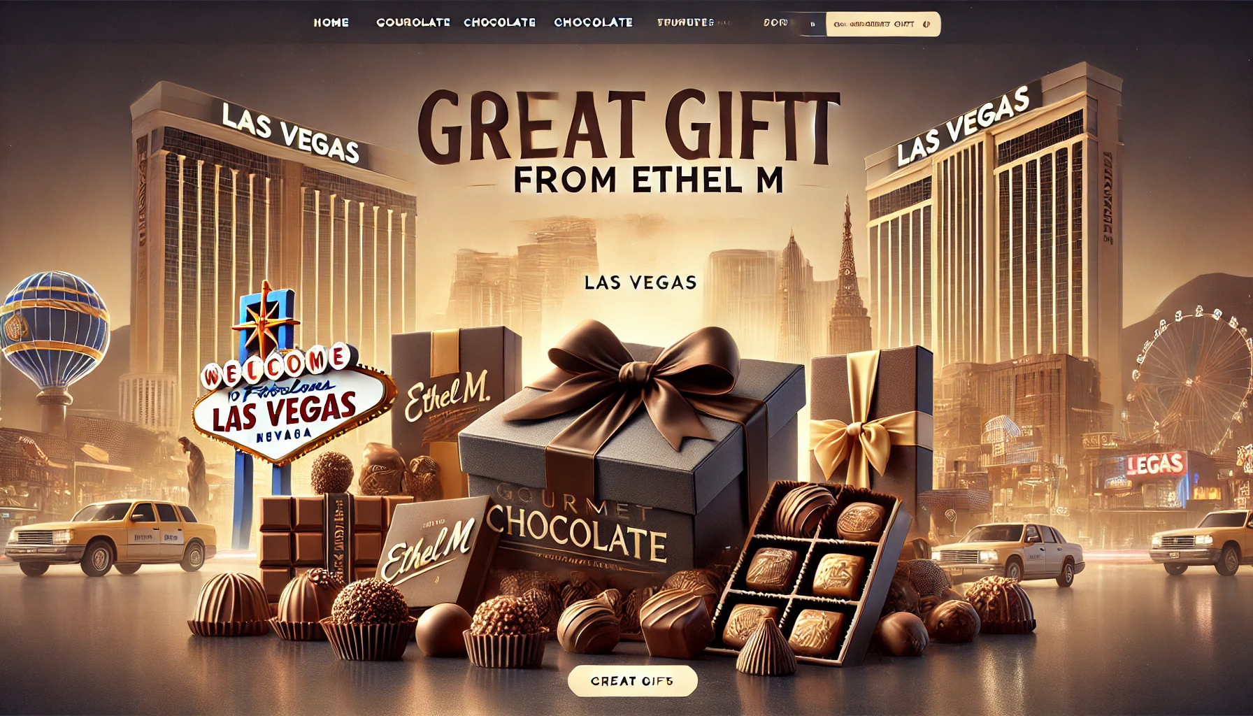 Gourmet Chocolate from Ethel M - Las Vegas gift ideas